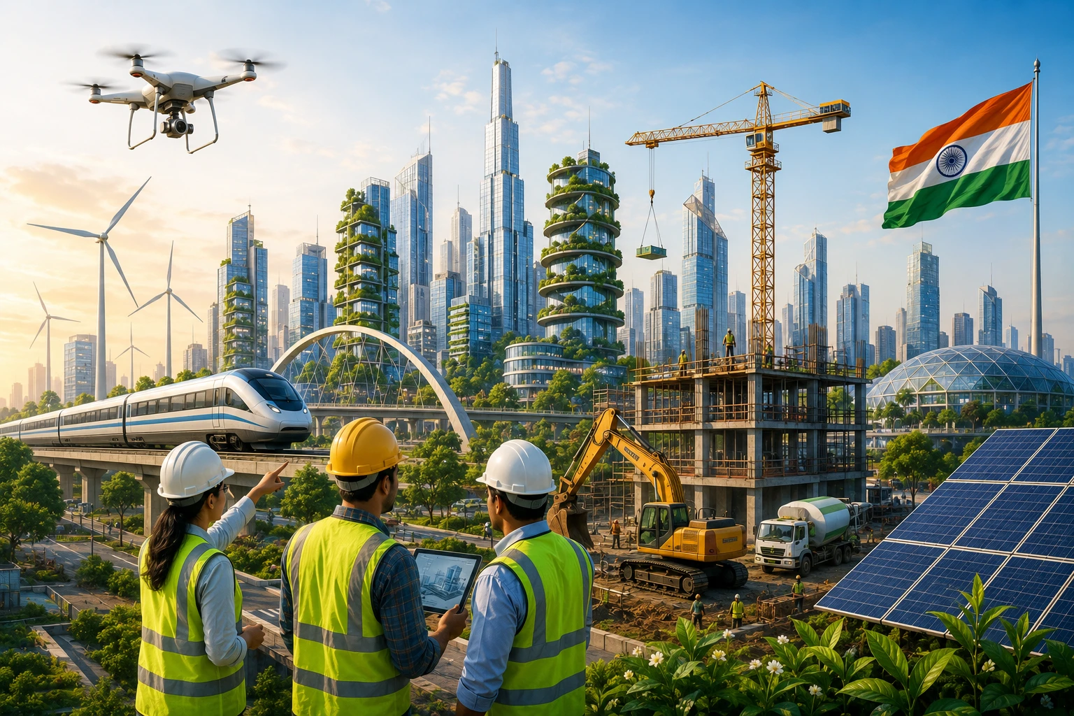 India’s 2030 goals: a sustainable and technologically sound construction nation